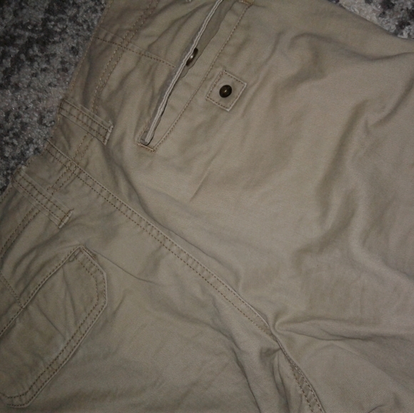 Khaki Cargo Shorts - Picture 3 of 5